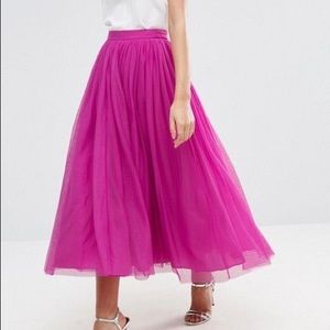 ASOS Tulle Prom Skirt with Muti Layers
